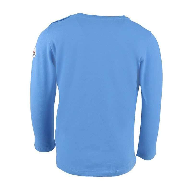 MONCLER - Блузи - Blue Print T-shirt - Love|Labels