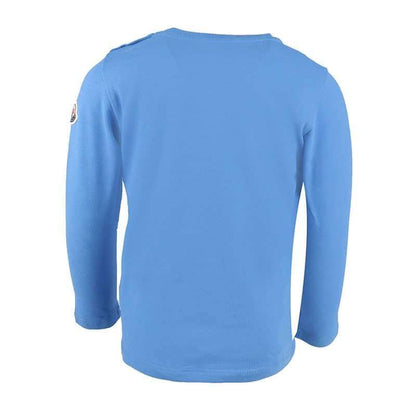 MONCLER - Блузи - Blue Print T-shirt - Love|Labels