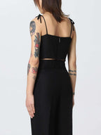 MSGM - Потници - Bow Cropped Top - Love|Labels