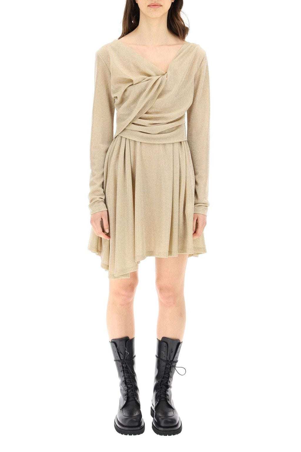 MSGM - Рокли - Glitter Mini Dress - Love|Labels