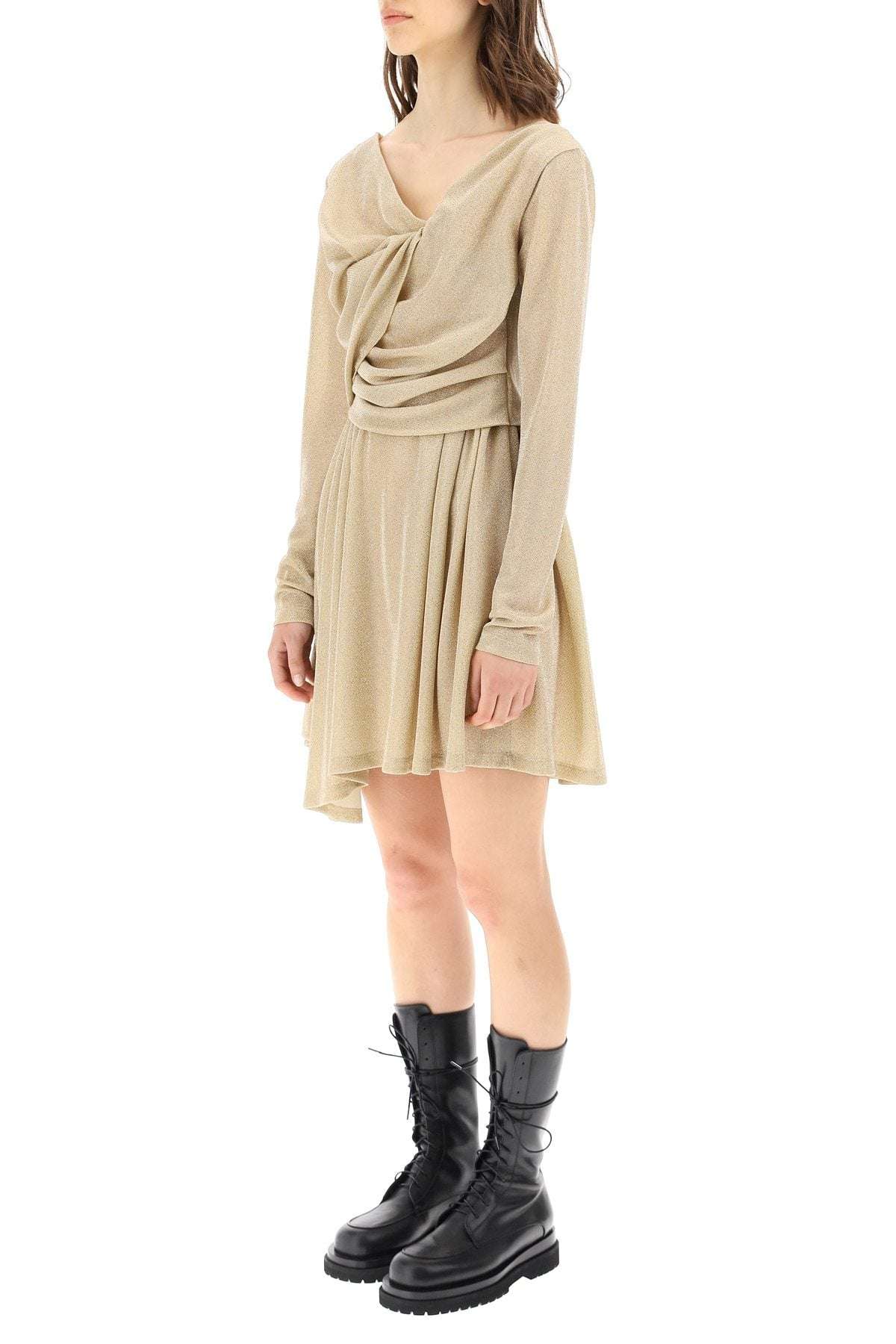 MSGM - Рокли - Glitter Mini Dress - Love|Labels