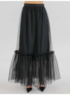 MSGM - Поли - High - Waisted Tulle Skirt - Love|Labels