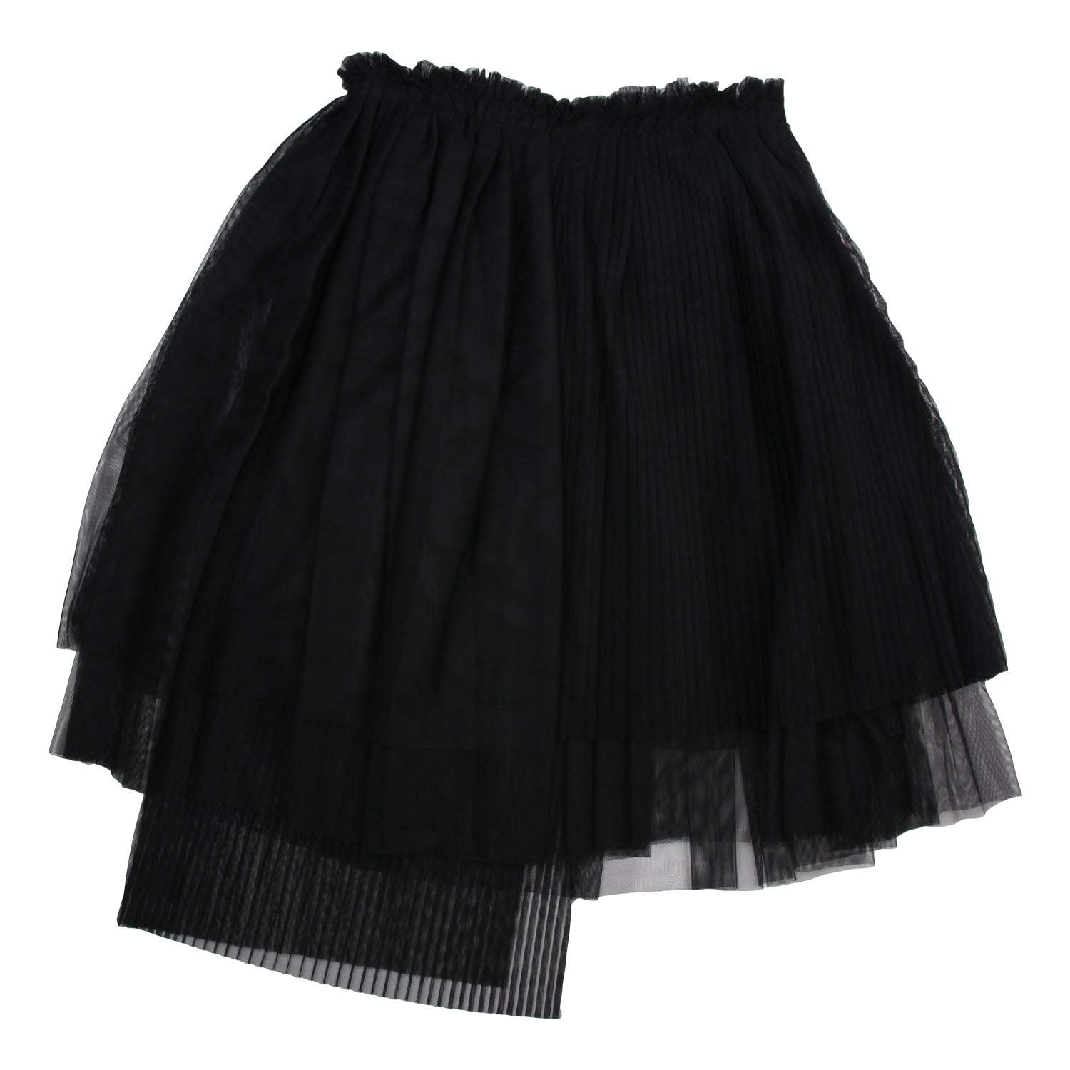 MSGM Kids - Поли - Black Tulle Skirt - Love|Labels