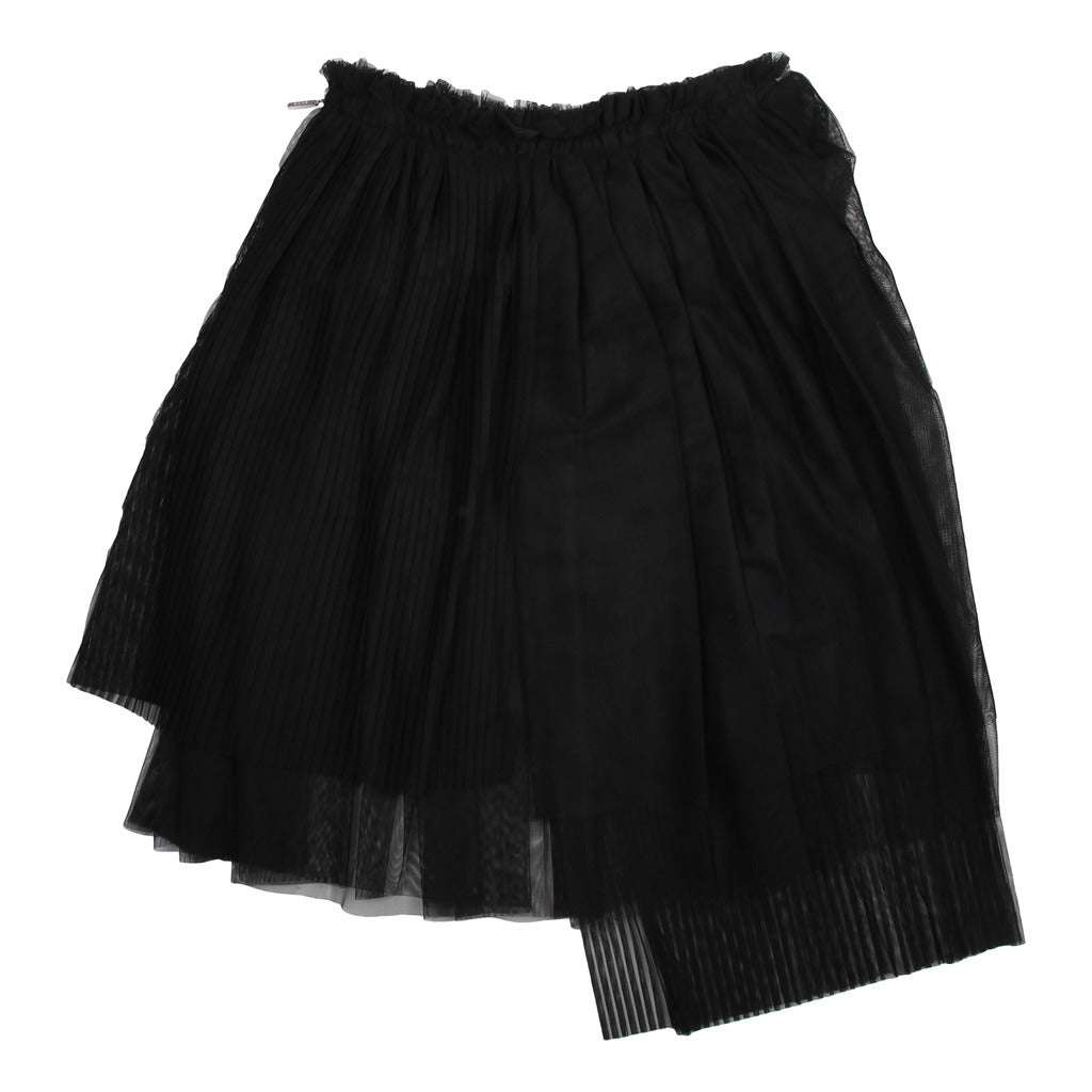 MSGM Kids - Поли - Black Tulle Skirt - Love|Labels
