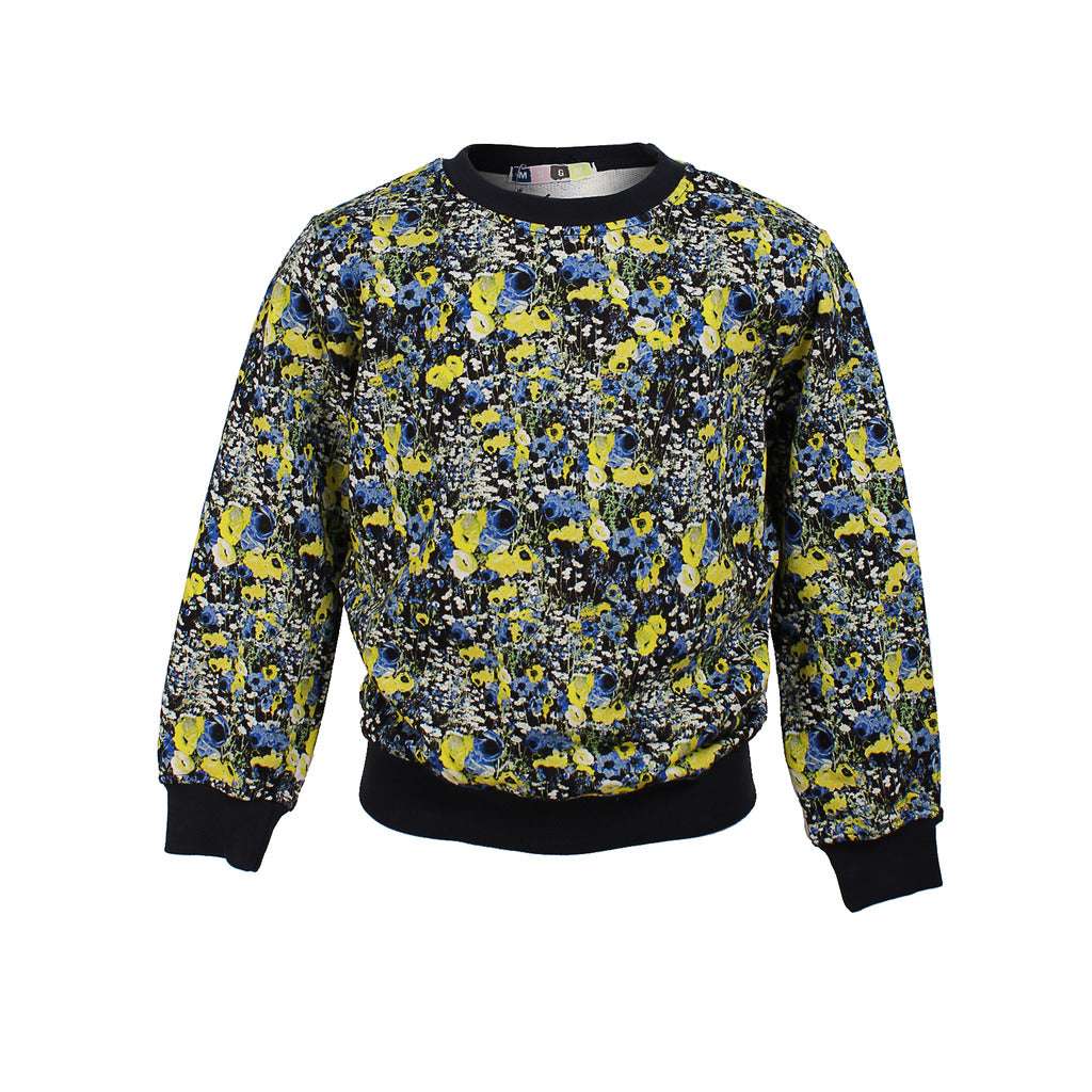 MSGM Kids - Блузи - Floral Print Sweatshirt - Love|Labels