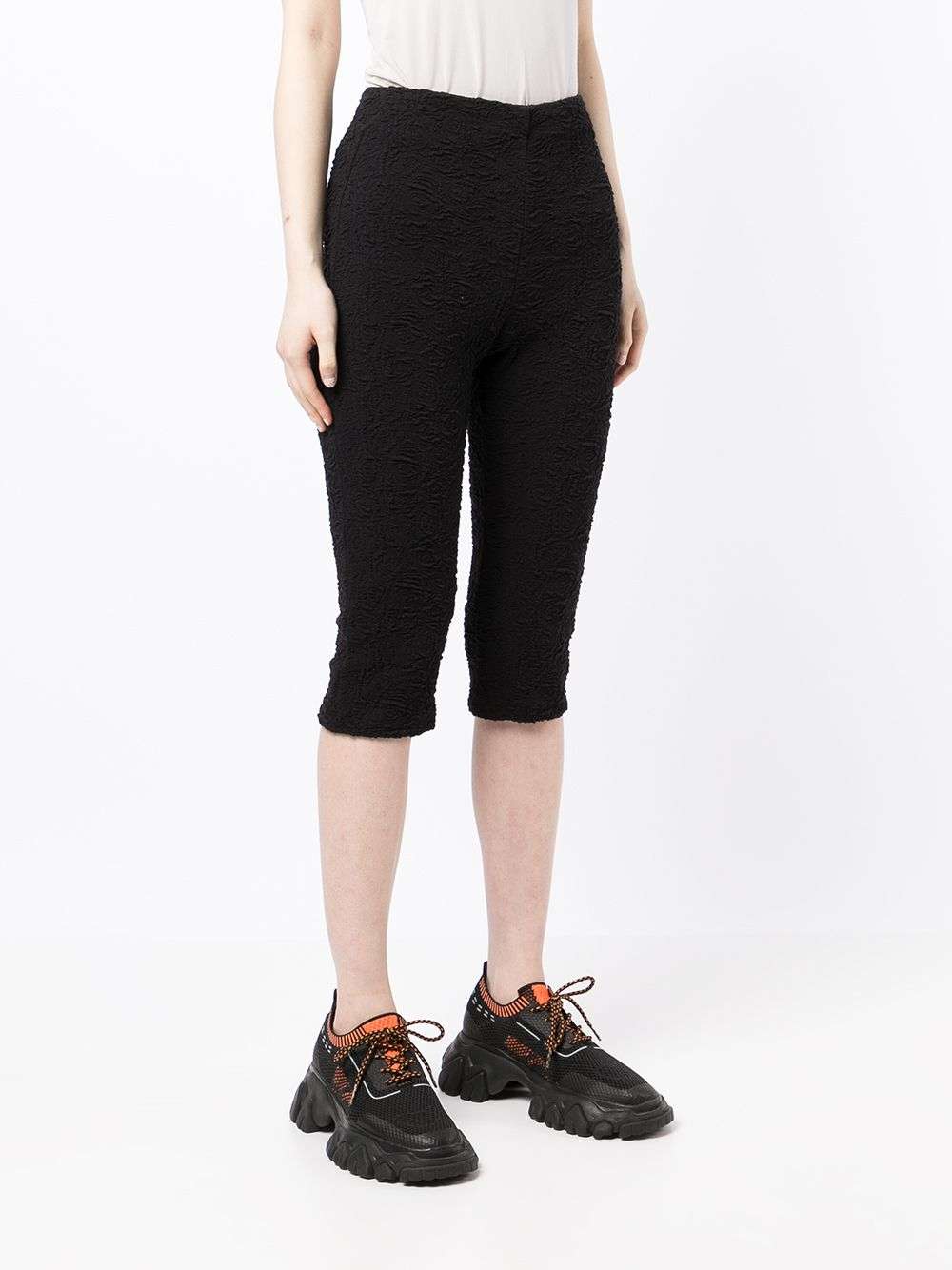 MSGM - Панталони - Knee - Length Textured Shorts - Love|Labels
