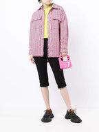 MSGM - Панталони - Knee - Length Textured Shorts - Love|Labels