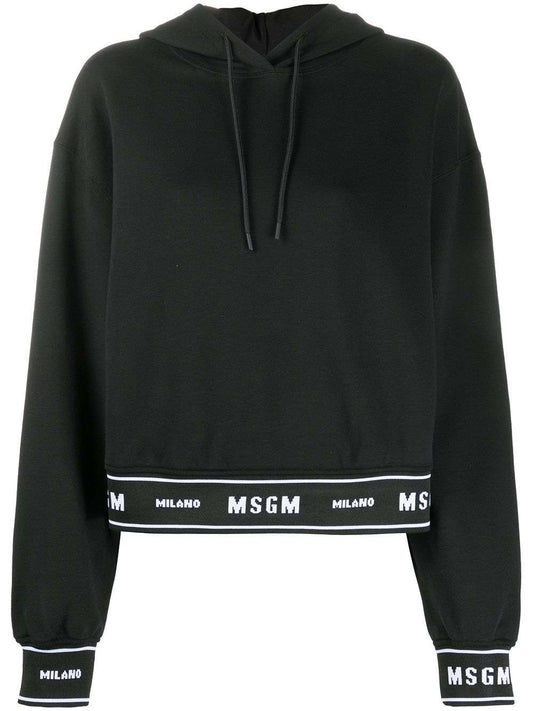 MSGM - Блузи - Logo - Tape Hoodie - Love|Labels