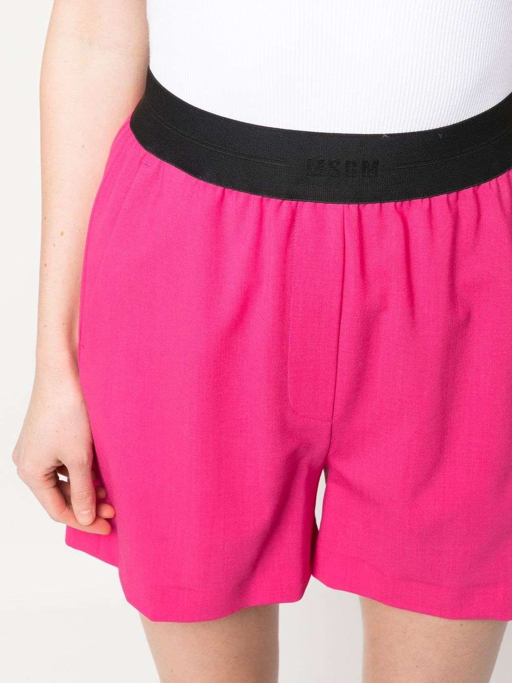 MSGM - Шорти - Logo - Waistband Shorts - Love|Labels