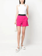 MSGM - Шорти - Logo - Waistband Shorts - Love|Labels