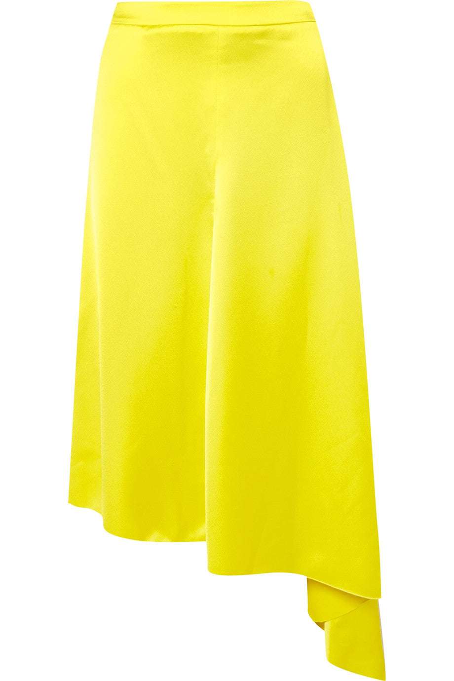 MSGM - Поли - Neon Asymmetric Midi Skirt - Love|Labels