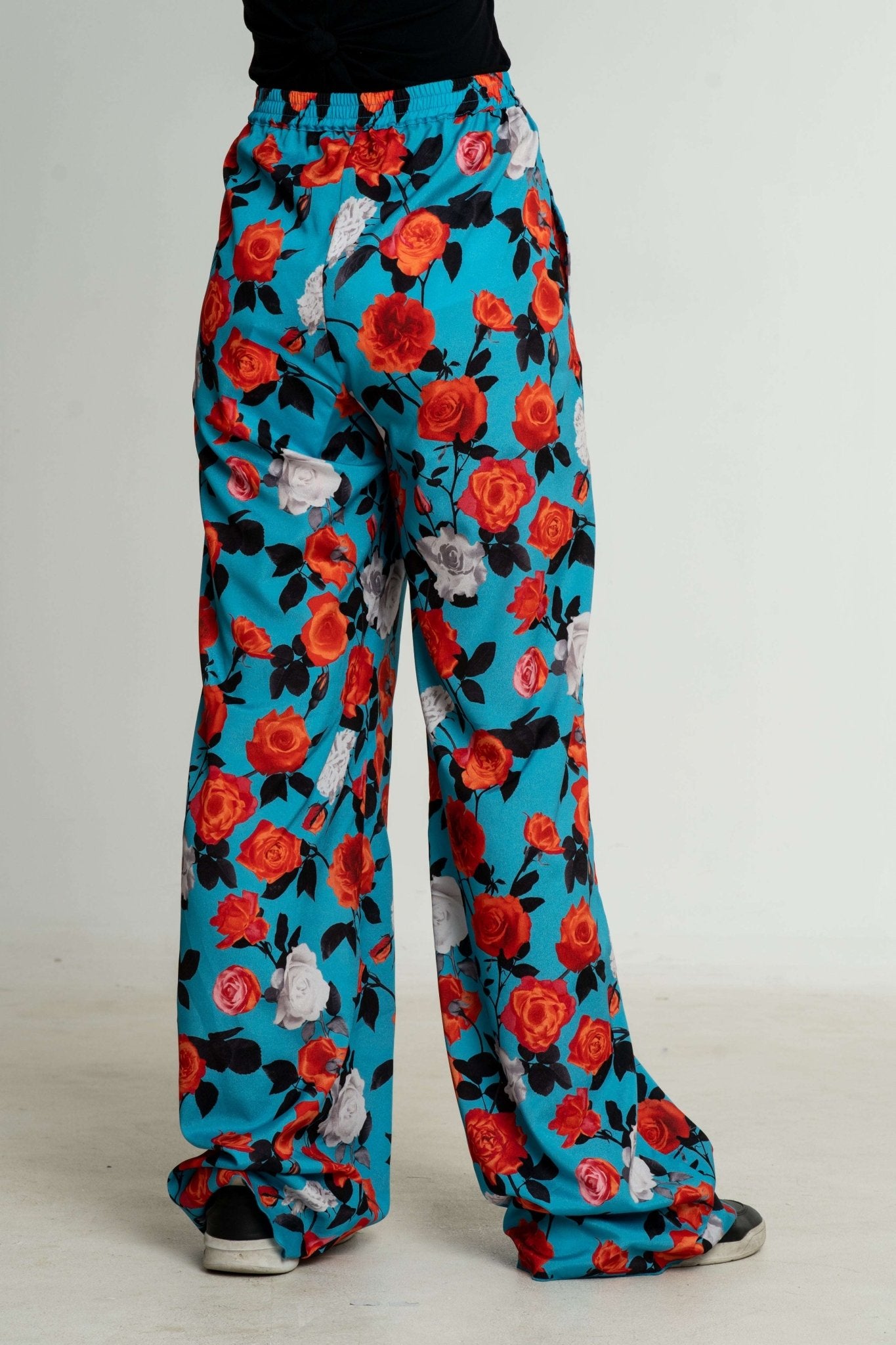 MSGM - Панталони - Roses Palazzo Pants - Love|Labels