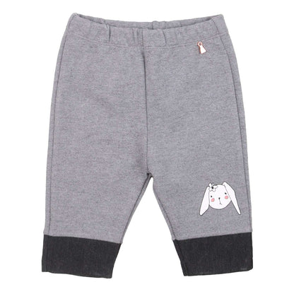 Mycloset - Панталони - Grey Print Bunny Pants - Love|Labels