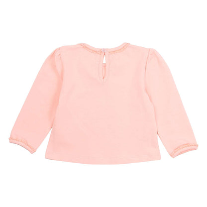 Mycloset - Блузи - Pink Print Long - Sleeve T-Shirt - Love|Labels