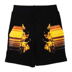 Neil Barrett Kids - Шорти - Black Fire Shorts - Love|Labels