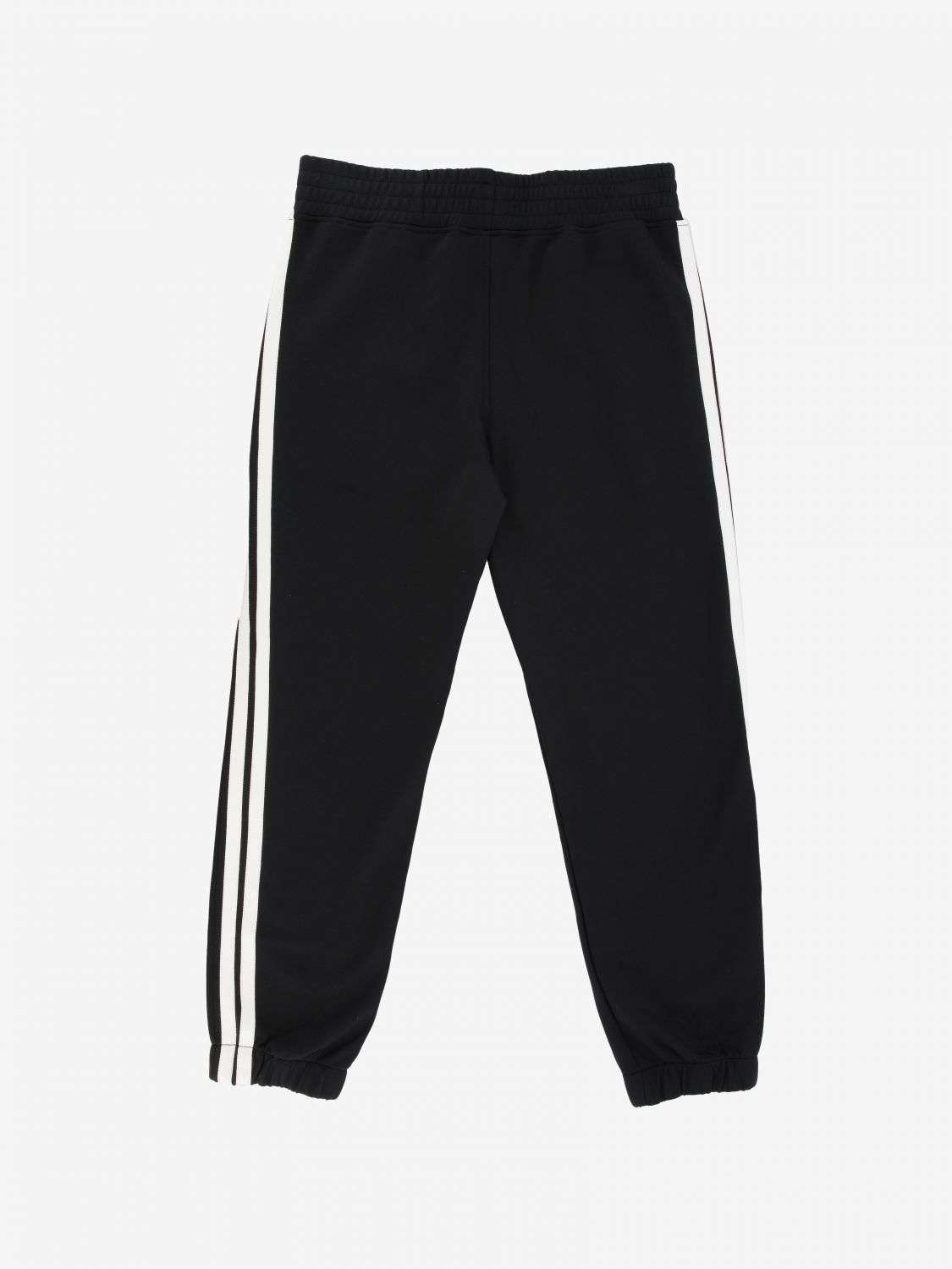 Neil Barrett Kids - Панталони - Black Logo Joggers - Love|Labels