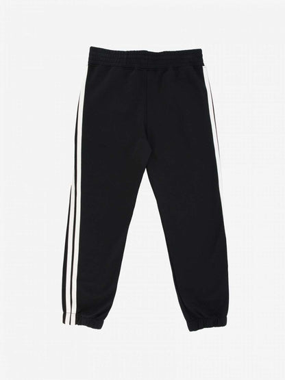 Neil Barrett Kids - Панталони - Black Logo Joggers - Love|Labels