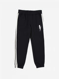 Neil Barrett Kids - Панталони - Black Logo Joggers - Love|Labels
