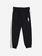 Neil Barrett Kids - Панталони - Black Logo Joggers - Love|Labels
