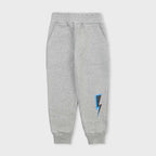 Neil Barrett Kids - Панталони - Lightning Bolt Track Pants Grey - Love|Labels