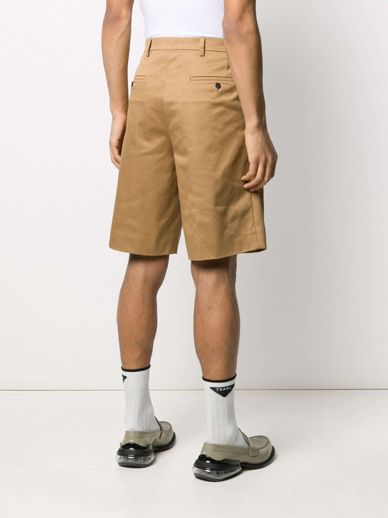 PRADA - Шорти - Beige Bermuda Uomo - Love|Labels