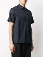 PRADA - Ризи - Logo - patch Short - sleeve Shirt - Love|Labels