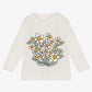 Ivory Cotton Daisies Top