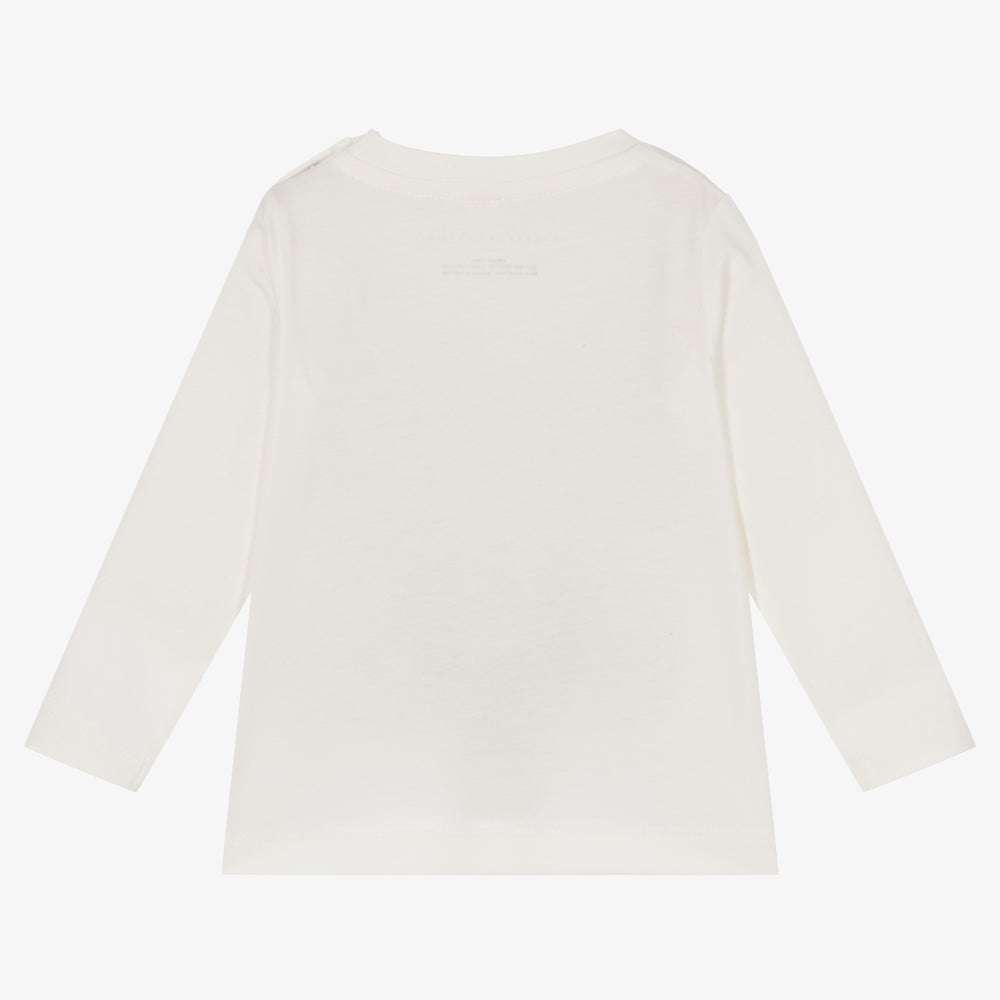 Stella McCARTNEY Kids - Блузи - Ivory Cotton Daisies Top - Love|Labels