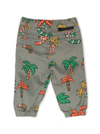 Stella McCARTNEY Kids - Панталони - Palm - Tree Cotton Trousers - Love|Labels