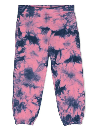 Stella McCARTNEY Kids - Панталони - Tie - Dye Organic Cotton Leggings - Love|Labels