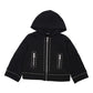 Black Zipped Sweatshirt