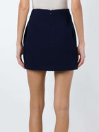 THAKOON - Поли - Dark Blue Mini Skirt - Love|Labels