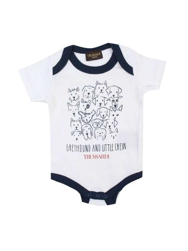 TRUSSARDI Kids - Ромпери - Dogs Body - Love|Labels