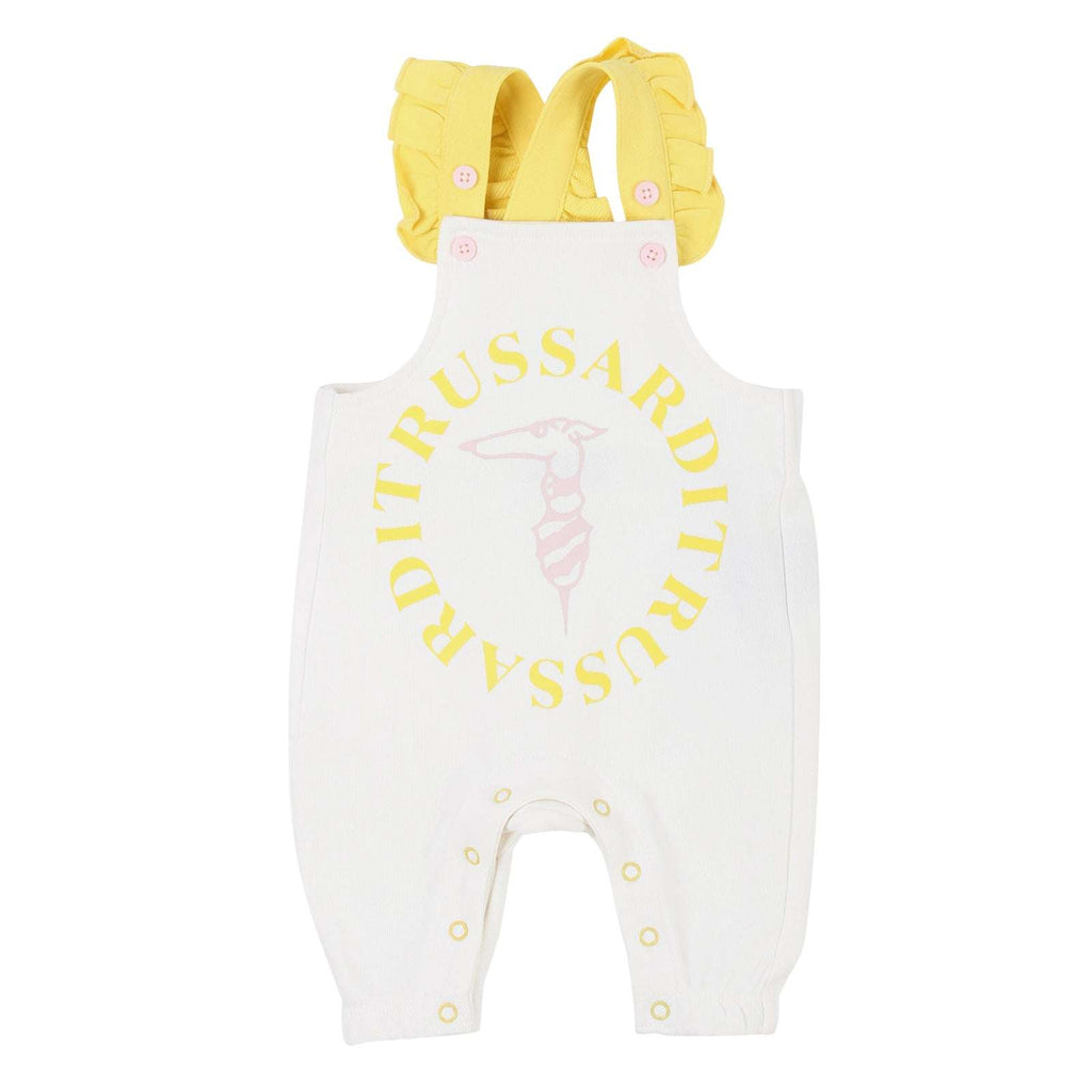 TRUSSARDI Kids - Ромпери - White Logo Romper - Love|Labels