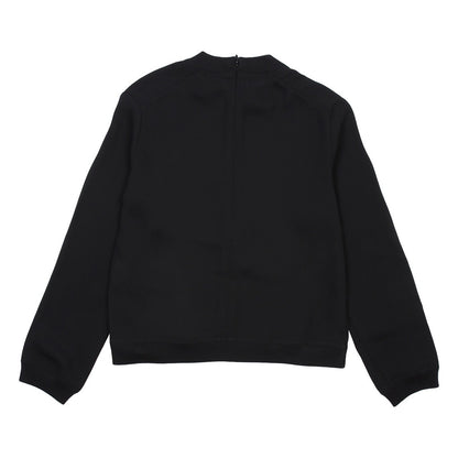 Black Long-Sleeve Blouse