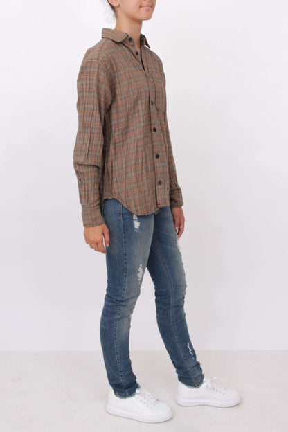 Zadig&Voltaire - Ризи - Brown Checked Shirt - Love|Labels