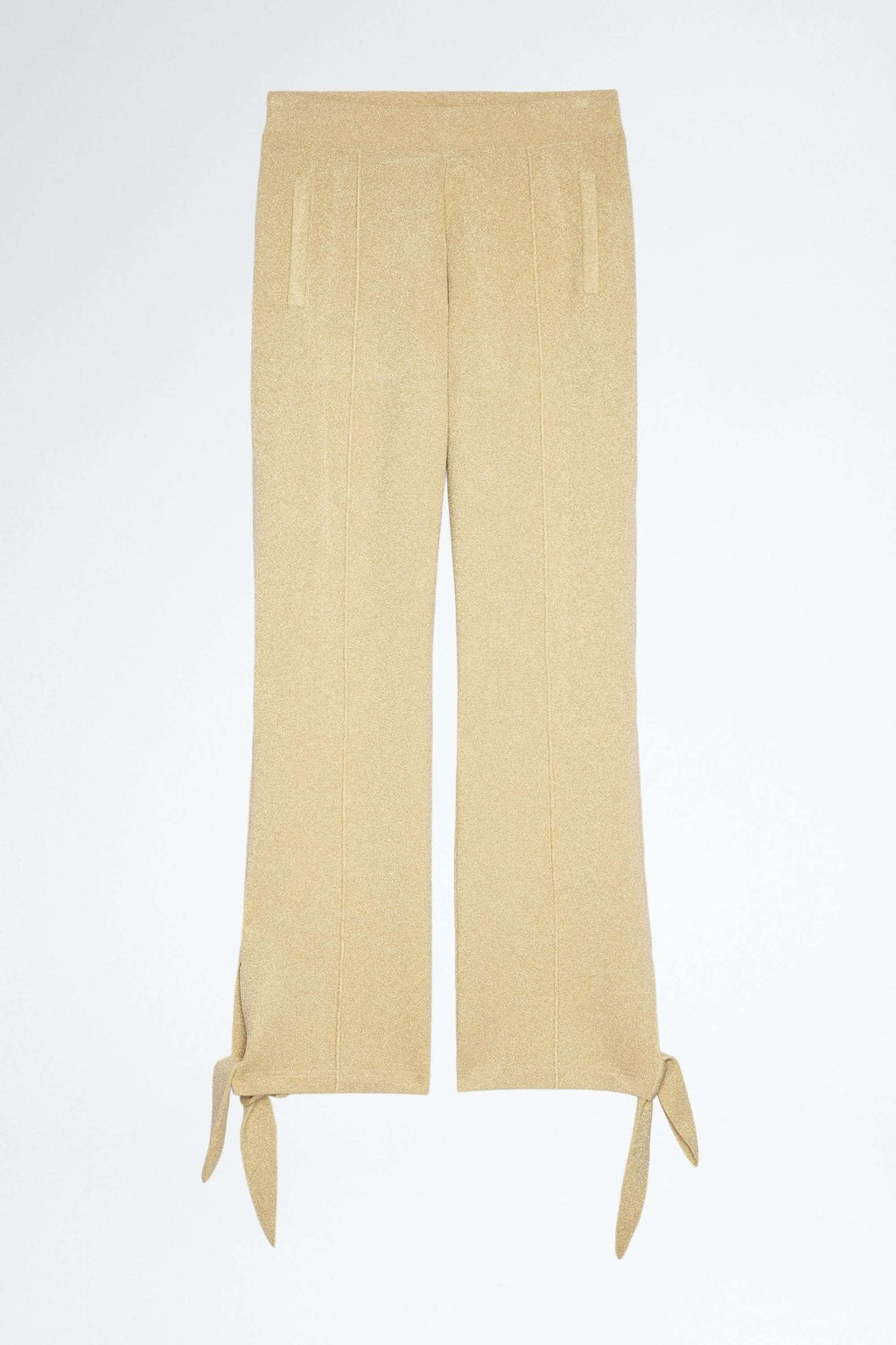 Zadig&Voltaire - Панталони - Gold Chill Lurex Pants - Love|Labels