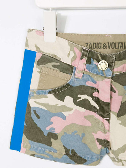 Zadig&Voltaire Kids - Шорти - Camouflage Shorts - Love|Labels