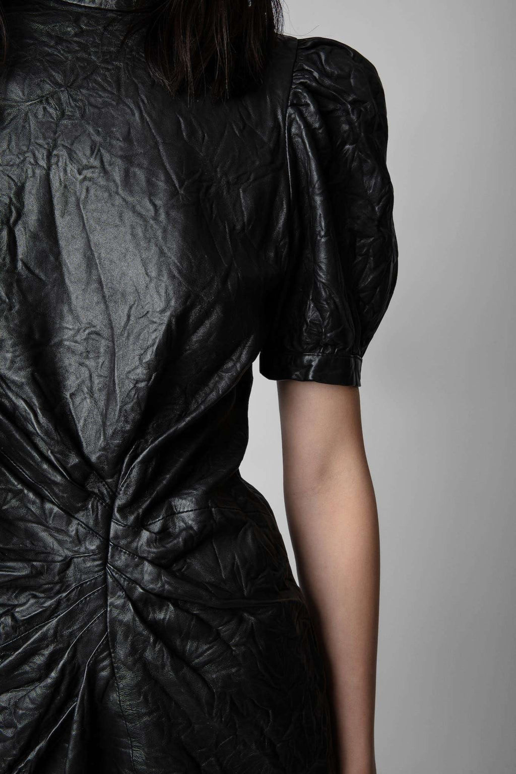 Zadig&Voltaire - Рокли - Rixe Creased Leather Dress - Love|Labels