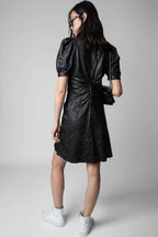 Zadig&Voltaire - Рокли - Rixe Creased Leather Dress - Love|Labels