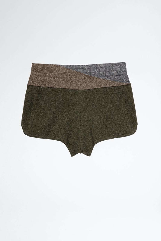 Zadig&Voltaire - Шорти - Smile Lurex Shorts - Love|Labels