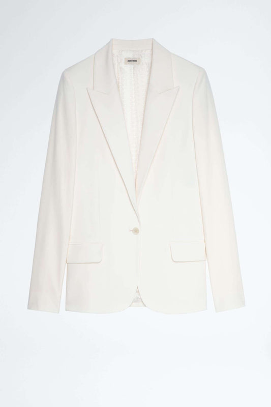 Zadig&Voltaire - Сака - Voyage White Blazer - Love|Labels