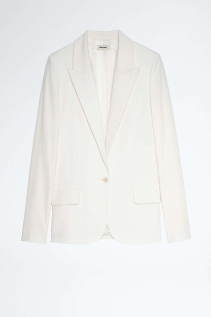 Zadig&Voltaire - Сака - Voyage White Blazer - Love|Labels